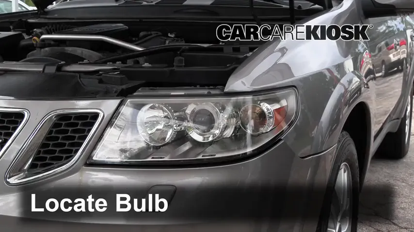 2007 Saab 9-7x 4.2i 4.2L 6 Cyl. Lights Turn Signal - Front (replace bulb)